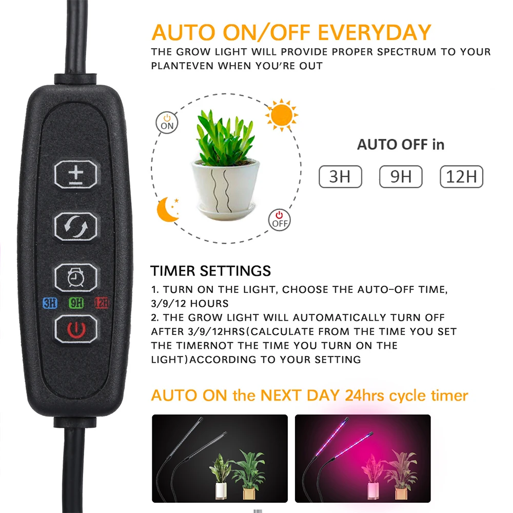 LED Grow Light USB Phyto Lamp Full Spectrum Fitolampy With Control For Plants Seedlings Flowers Indoor Fitolamp Grow Box Upgrade
LED Grow Light USB Phyto Lamp Full Spectrum Fitolampy With Control For Plants Seedlings Flowers Indoor Fitolamp Grow Box Upgrade
