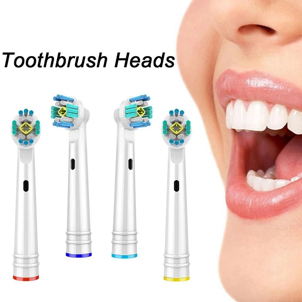 4pcs/Lot Oral B Electric Toothbrush heads Replacement attachments brush Spare parts Precision Clean Cross Action 3D Whitening
4pcs/Lot Oral B Electric Toothbrush heads Replacement attachments brush Spare parts Precision Clean Cross Action 3D Whitening