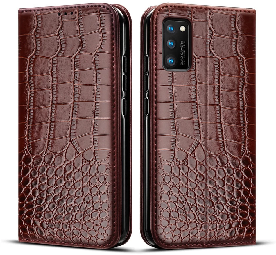 Чехол для Samsung Galaxy A71 чехол с крокодиловой текстурой кожаный телефона samsung SM-A717F A717