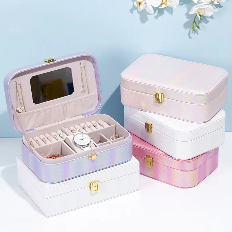 European Style Princess Jewelry Box, Large Capacity, Multi-function and Convenient Earrings, Hand Jewelry Box, Flip Storage Box
European Style Princess Jewelry Box, Large Capacity, Multi-function and Convenient Earrings, Hand Jewelry Box, Flip Storage Box