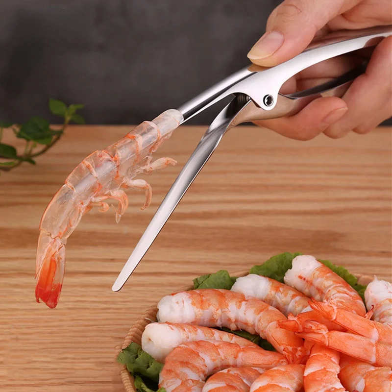 Hot Sale Shrimp Peeler Kitchen Appliances Portable Stainless Steel Shrimp Lobster Practical Kitchen Supplies Fishing Knife Tools
Hot Sale Shrimp Peeler Kitchen Appliances Portable Stainless Steel Shrimp Lobster Practical Kitchen Supplies Fishing Knife Tools