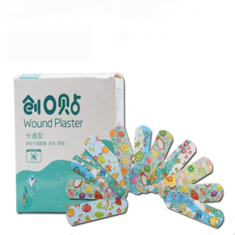 100Pcs Waterproof Breathable Cute Cartoon Band Aid Hemostasis Adhesive Bandages First Aid Emergency Kit Wound Plaster For Kids
100Pcs Waterproof Breathable Cute Cartoon Band Aid Hemostasis Adhesive Bandages First Aid Emergency Kit Wound Plaster For Kids