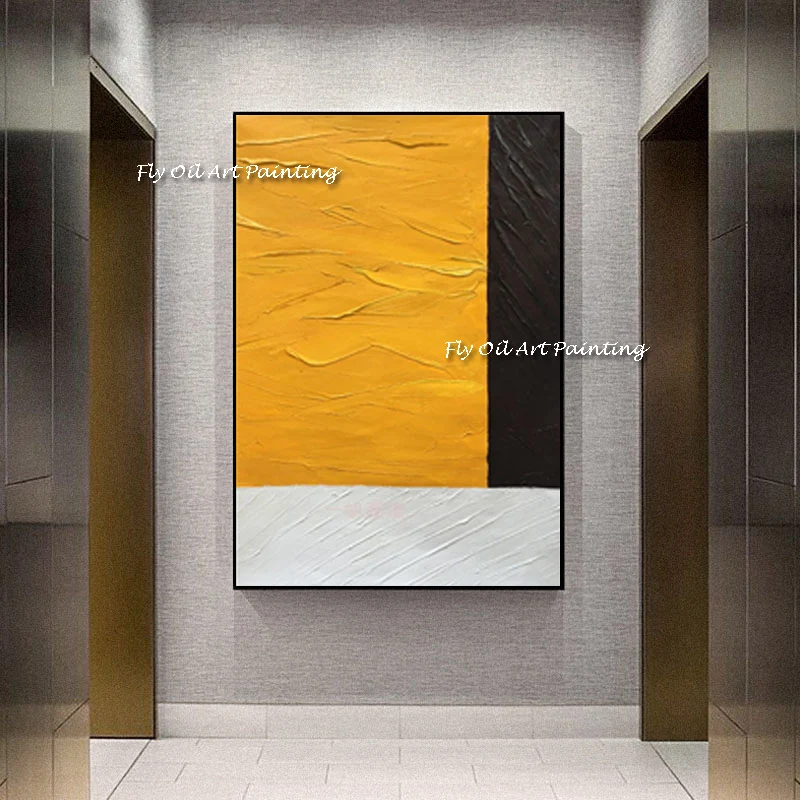 Handmade Yewllow Black And White Geometric Figure Nordic Modern Style Art Canvas Pictures For Living Room Decorative Painting
Handmade Yewllow Black And White Geometric Figure Nordic Modern Style Art Canvas Pictures For Living Room Decorative Painting