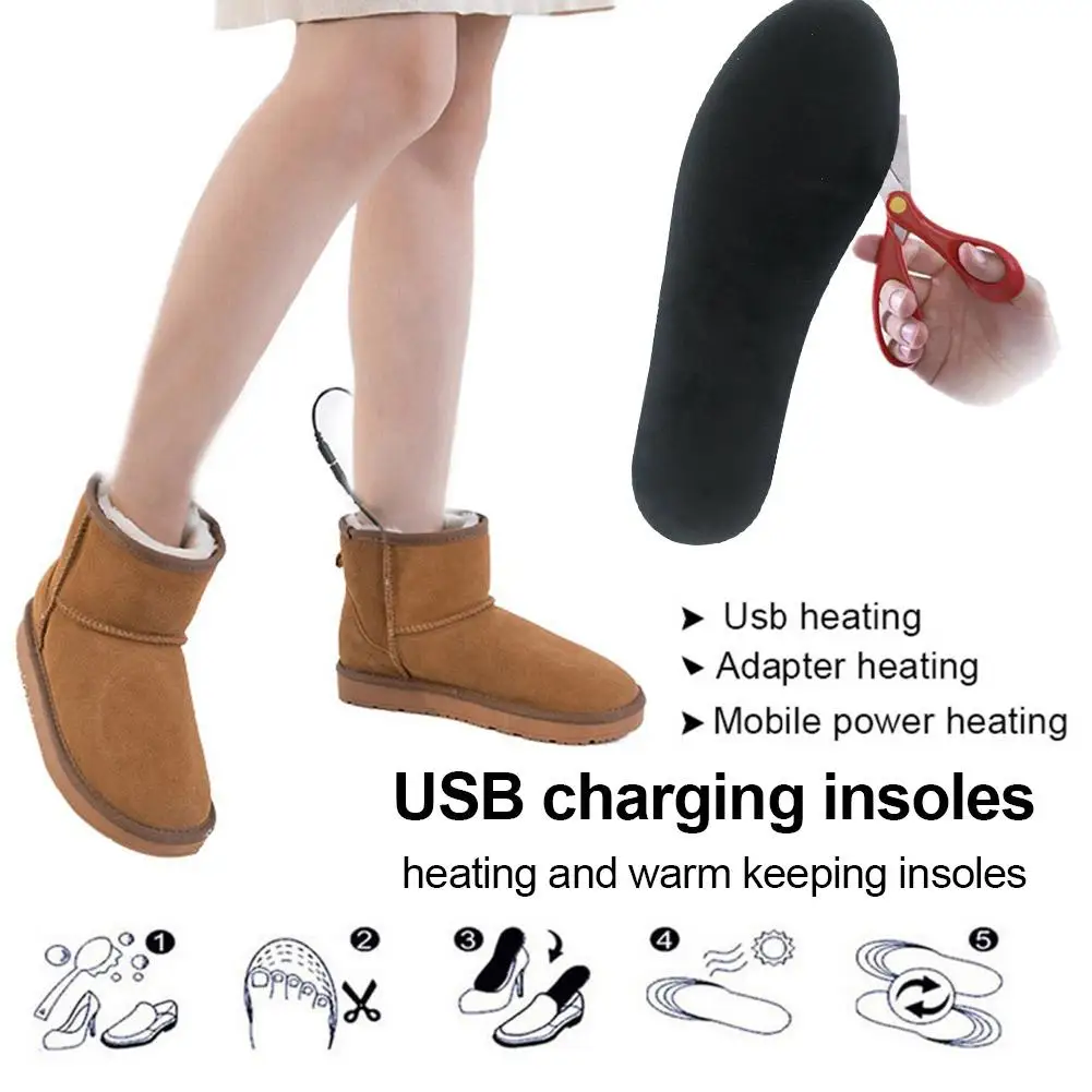 1 Pair Cuttable Foot Warmer Heating Shoe Pad USB Heated Foot Insoles for Winter Outdoor Sports Heating Shoe Insoles Winter Warm
1 Pair Cuttable Foot Warmer Heating Shoe Pad USB Heated Foot Insoles for Winter Outdoor Sports Heating Shoe Insoles Winter Warm