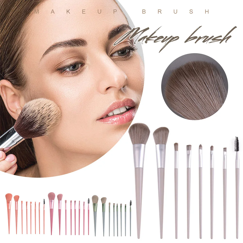 8pcs Makeup Brush Set Bristles are soft and smooth Includes Eyeshadow Eyebrow Blush Powder Brush Makeup Tool girl Perfect gift
8pcs Makeup Brush Set Bristles are soft and smooth Includes Eyeshadow Eyebrow Blush Powder Brush Makeup Tool girl Perfect gift