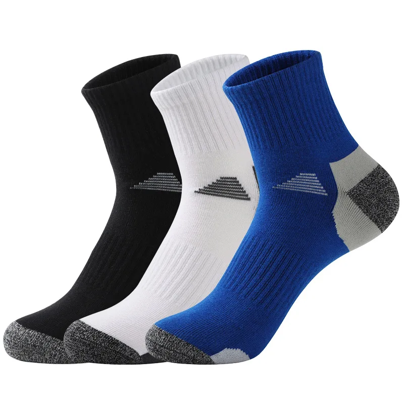 Sport Socks Men Women Absorb Sweat Breathable Autumn Winter Fashion Middle Tube Solid-Color Outdoor Basketball Running Socks
Sport Socks Men Women Absorb Sweat Breathable Autumn Winter Fashion Middle Tube Solid-Color Outdoor Basketball Running Socks