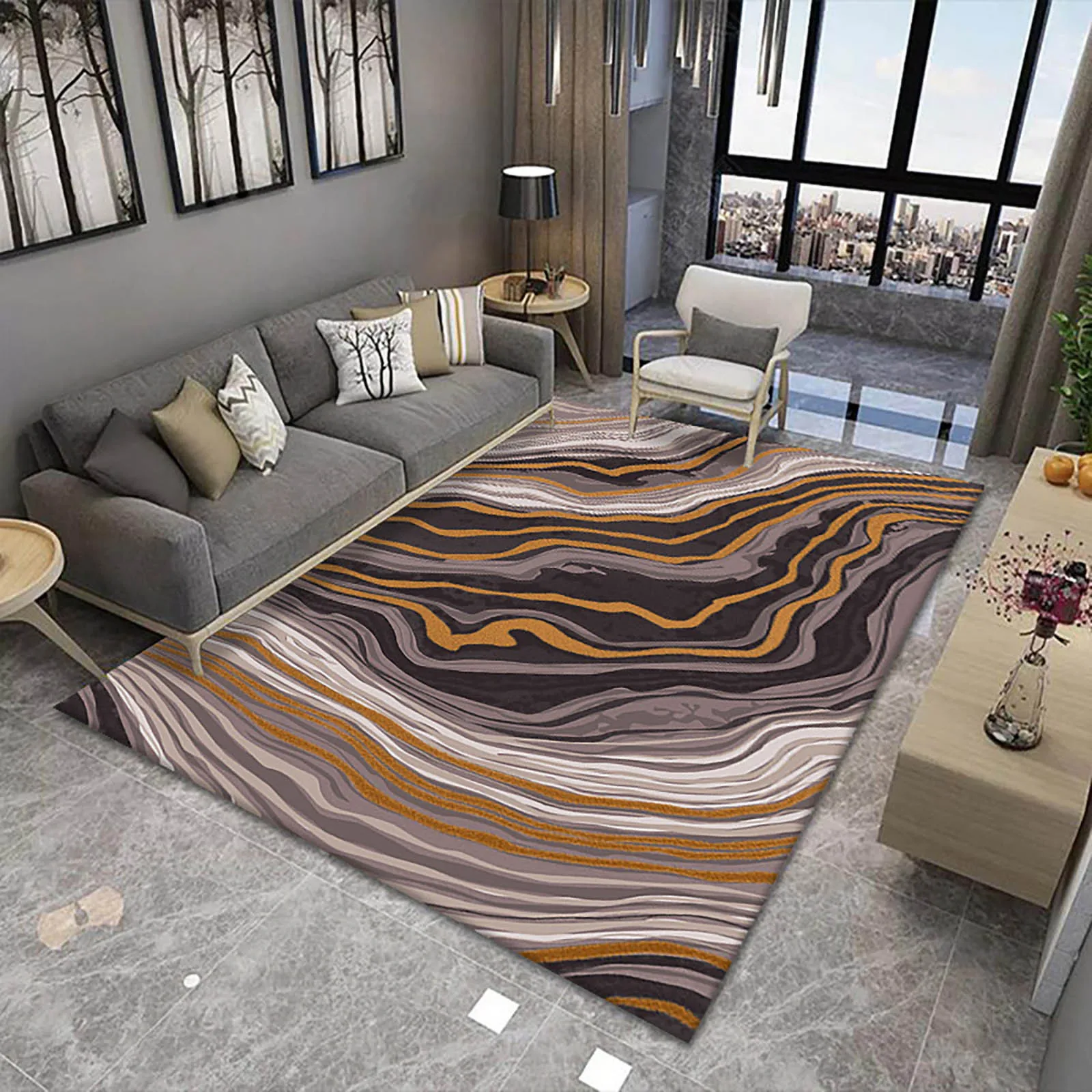 Modern Geometric Pattern Carpet Nordic Fluffy Soft Area Rugs for Living Room Bedroom Coffee Table Floor Mat Kids Crawling Carpet
Modern Geometric Pattern Carpet Nordic Fluffy Soft Area Rugs for Living Room Bedroom Coffee Table Floor Mat Kids Crawling Carpet