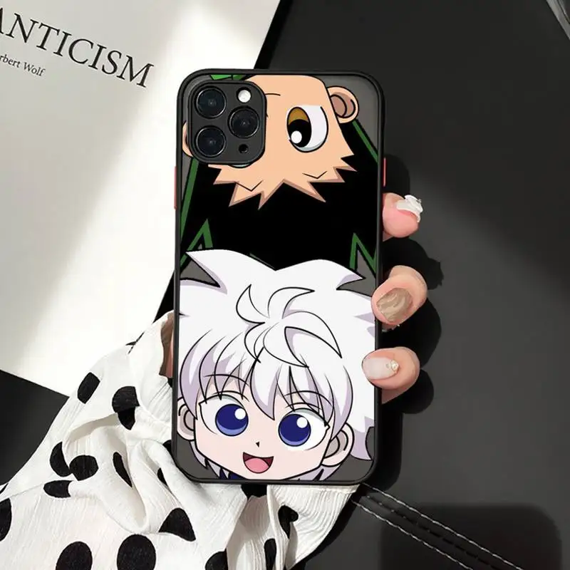 Hunter X Hunter HXH Anime Phone Cases matte transparent For iphone 7 8 11 12 plus mini x xs xr pro max cover
Hunter X Hunter HXH Anime Phone Cases matte transparent For iphone 7 8 11 12 plus mini x xs xr pro max cover