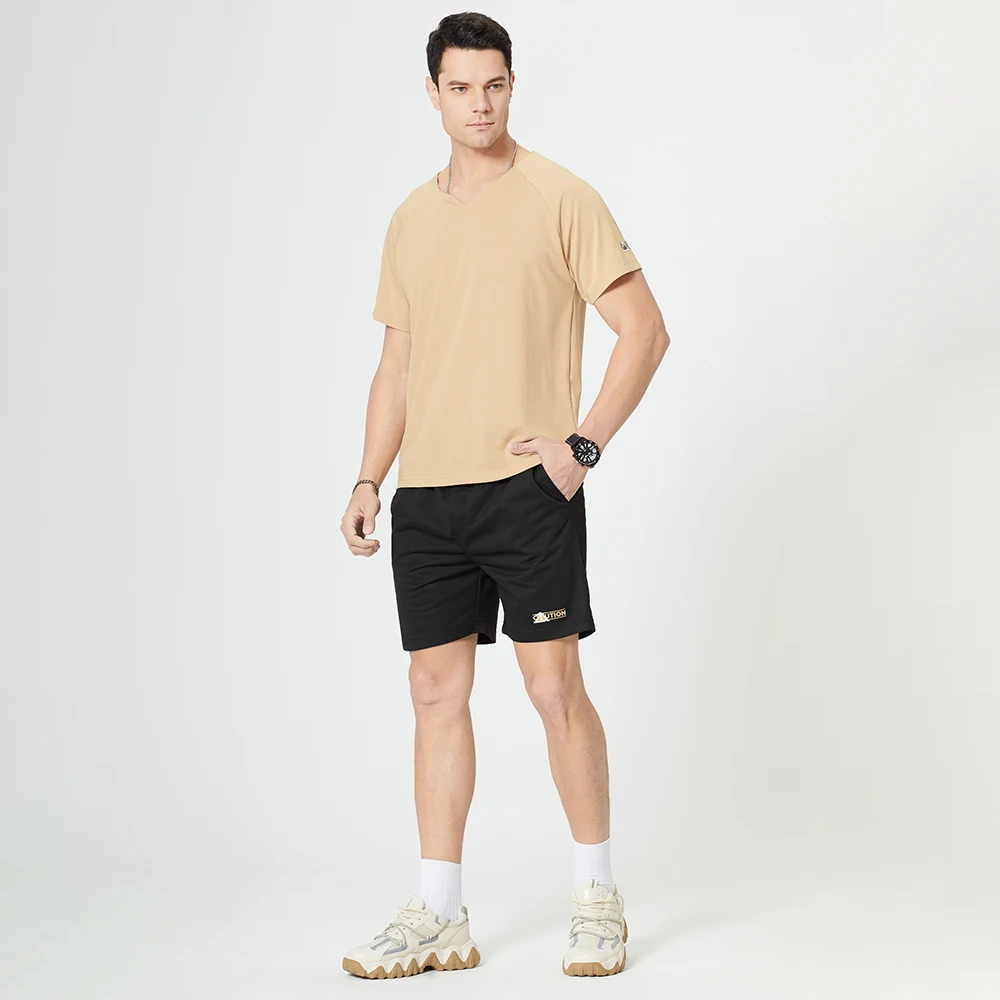 2021 summer new men's simple fashion sports short set of youth running fitness sports two-piece men
2021 summer new men's simple fashion sports short set of youth running fitness sports two-piece men
