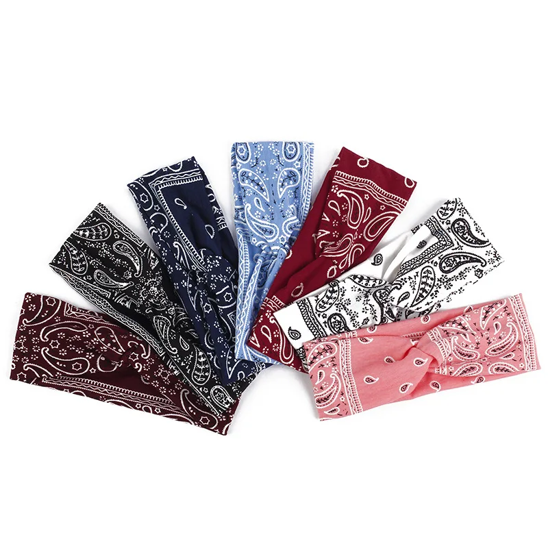 Vintage Cashew Pattern Headband Women Girls Hair Tie Cross Turban Ladies Yoga Sports Elastic Headwear Makeup Hair Accessories
Vintage Cashew Pattern Headband Women Girls Hair Tie Cross Turban Ladies Yoga Sports Elastic Headwear Makeup Hair Accessories