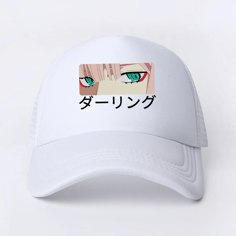 Darling In The Franxx Anime Unisex Cap Mesh Baseball Cap Adjustable Snapback Hats for Women Men Hip Hop Trucker Cap
Darling In The Franxx Anime Unisex Cap Mesh Baseball Cap Adjustable Snapback Hats for Women Men Hip Hop Trucker Cap
