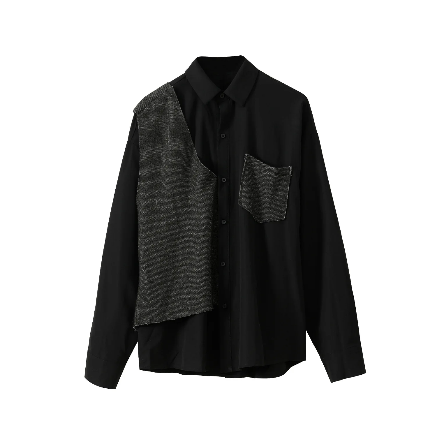 MTL men's clothing | autumn 2021 new simple casual pocket with loose and versatile shirt for men
MTL men's clothing | autumn 2021 new simple casual pocket with loose and versatile shirt for men