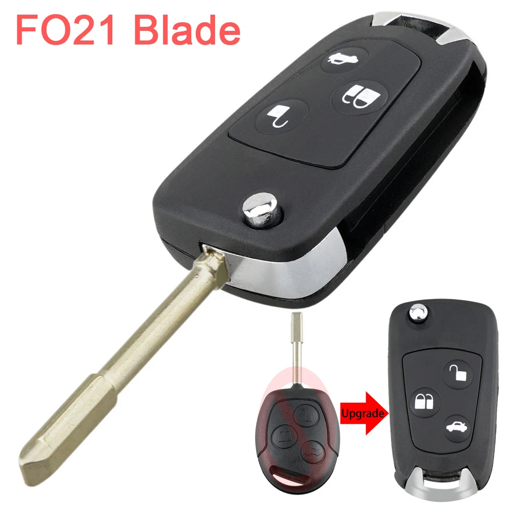 Car Modified Flip Folding Remote Key Flip Fob Shell with FO21 Blade Fit for Ford-Mondeo-Fiesta-Focus-KA-Transit 2002-2012
Car Modified Flip Folding Remote Key Flip Fob Shell with FO21 Blade Fit for Ford-Mondeo-Fiesta-Focus-KA-Transit 2002-2012