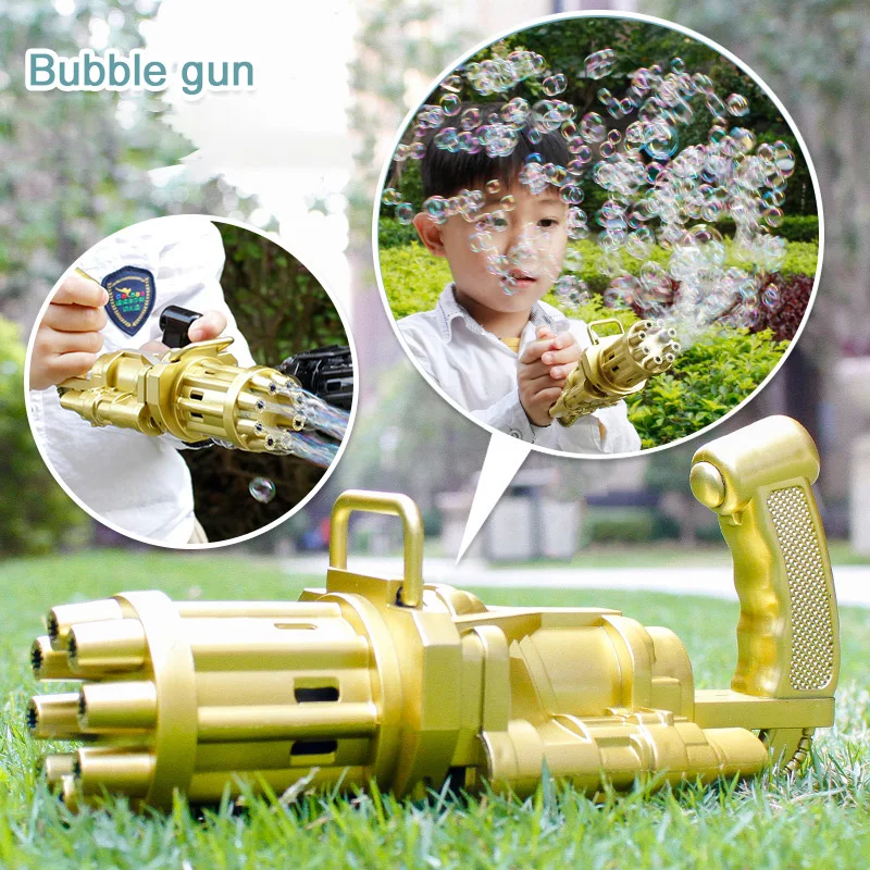 Kids Toy Bath Toys Summer Outdoor Toy Magic Bubble Machine Black Golden Automatic Fast Bubble Blowing Gun For Childen Gift
Kids Toy Bath Toys Summer Outdoor Toy Magic Bubble Machine Black Golden Automatic Fast Bubble Blowing Gun For Childen Gift
