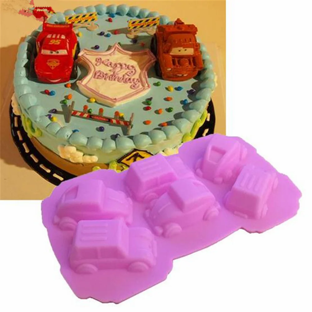 Cars Shapes Chocolate Silicone Mold Candy Fondant Cake Mould Biscuits Cookies Soap Molds Cake Decoration DIY Baking Tools
Cars Shapes Chocolate Silicone Mold Candy Fondant Cake Mould Biscuits Cookies Soap Molds Cake Decoration DIY Baking Tools