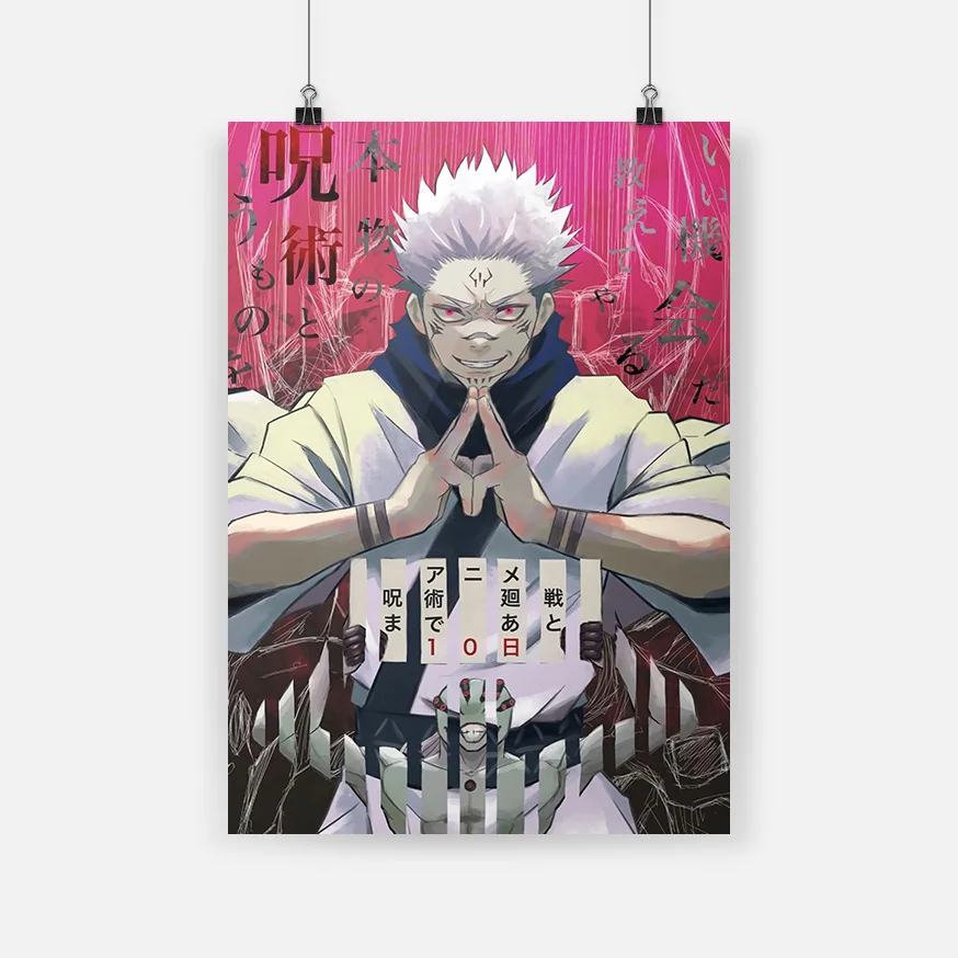 Paintings Wall Jujutsu Art Kaisen Canvas Modular Sukuna Picture HD Anime Printed Posters No Frame For Living Room Home Decor
Paintings Wall Jujutsu Art Kaisen Canvas Modular Sukuna Picture HD Anime Printed Posters No Frame For Living Room Home Decor