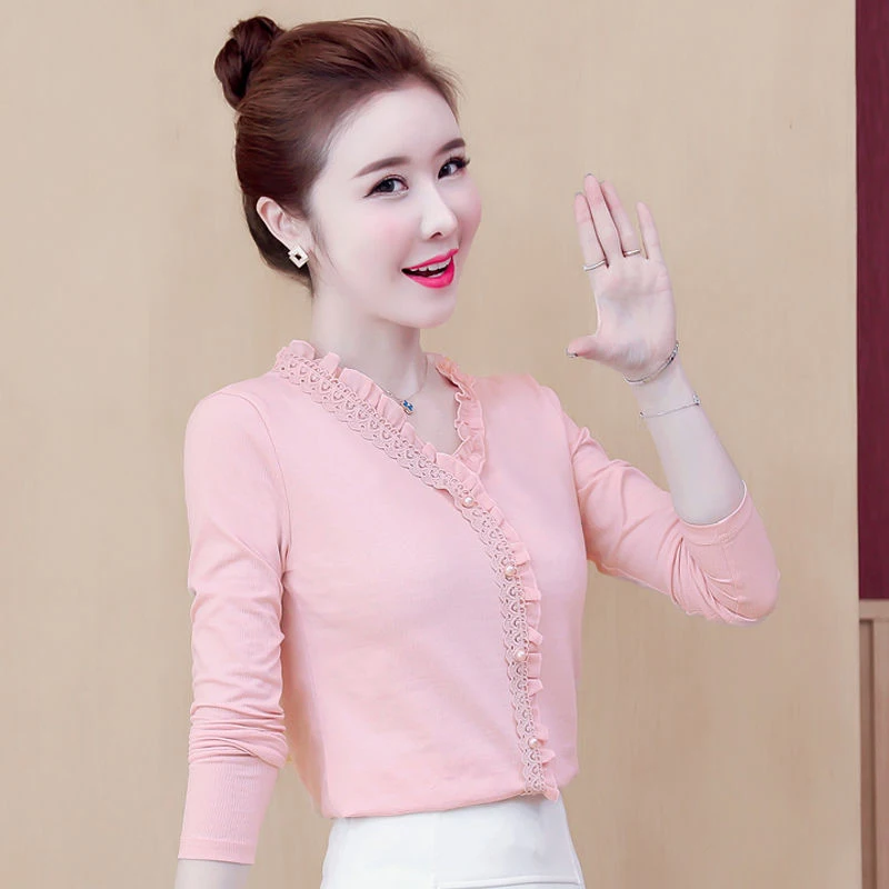 Женские весенне-Летние Стильные женские блузки рубашки повседневные тонкие Блузы с v-образным вырезом и длинными рукавами DF3778
Женские весенне-Летние Стильные женские блузки рубашки повседневные тонкие Блузы с v-образным вырезом и длинными рукавами DF3778