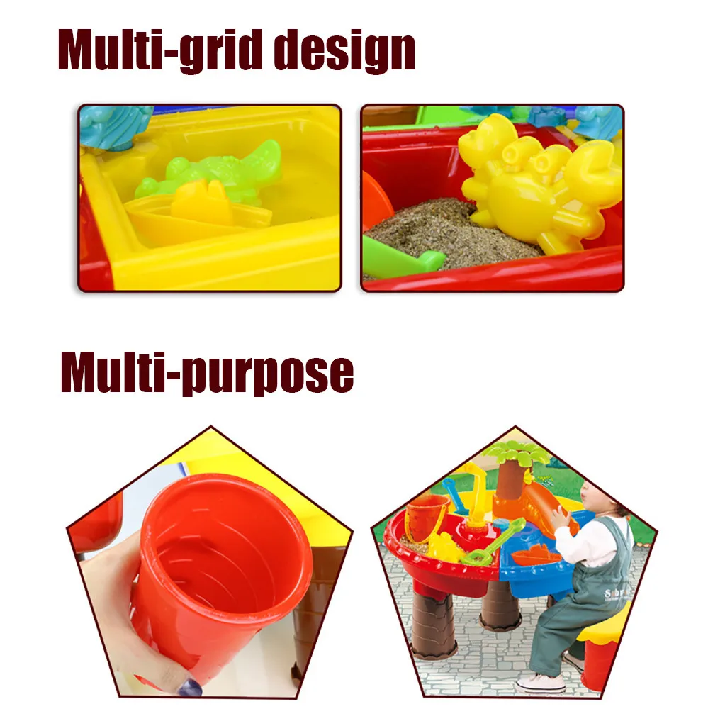 Beach Toys for Kids 5-14pcs Baby Beach Game Toy Children Sandbox Set Kit Summer Toys for Beach Play Sand Water Play Cart
Beach Toys for Kids 5-14pcs Baby Beach Game Toy Children Sandbox Set Kit Summer Toys for Beach Play Sand Water Play Cart