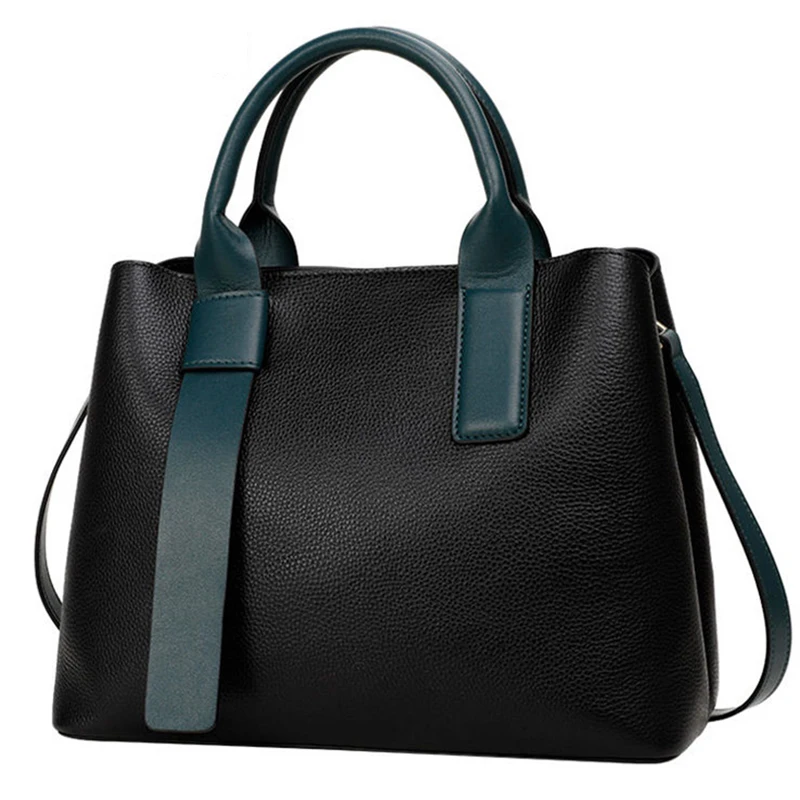 New Women Genuine Leather Handbag Fashion Splicing Crossbody Female Shoulder Bag Casual Travel Commute Shopping Tote Wholesale
New Women Genuine Leather Handbag Fashion Splicing Crossbody Female Shoulder Bag Casual Travel Commute Shopping Tote Wholesale