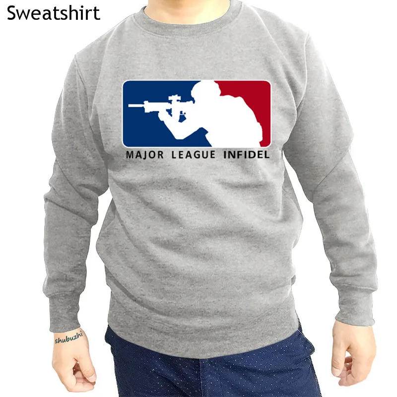 O-neck sweatshirt men autumn hoody Major League Infidel Military USMC Marines Special Ops cotton long sleeve male hoodies
O-neck sweatshirt men autumn hoody Major League Infidel Military USMC Marines Special Ops cotton long sleeve male hoodies