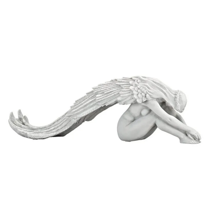 Статуэтка ангела, статуэтка ангела с длинными крыльями, статуэтка феи, садовый двор, статуэтка Ангела из смолы, украшение для дома и сада 
Статуэтка ангела, статуэтка ангела с длинными крыльями, статуэтка феи, садовый двор, статуэтка Ангела из смолы, украшение для дома и сада
