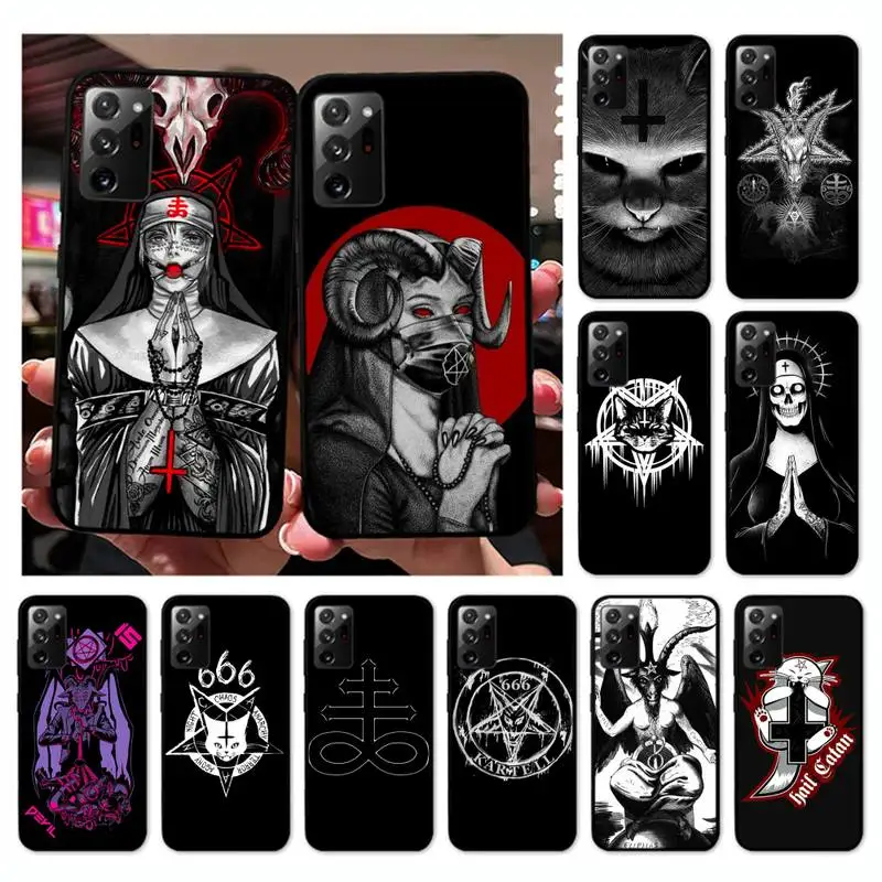 Pentagram 666 Demonic Satanic Phone Case for Samsung Note 20 Ultra 10 pro lite plus 9 8 5 4 3 M 30s 11 51 31 31s 20 A7
Pentagram 666 Demonic Satanic Phone Case for Samsung Note 20 Ultra 10 pro lite plus 9 8 5 4 3 M 30s 11 51 31 31s 20 A7