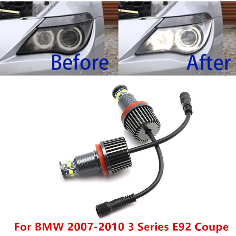 6000K IP65 High Power 3-year Warranty Daytime light 120W LED Angel Eyes Marker for BMW 2007-2010 3 Series E92 Coupe
6000K IP65 High Power 3-year Warranty Daytime light 120W LED Angel Eyes Marker for BMW 2007-2010 3 Series E92 Coupe