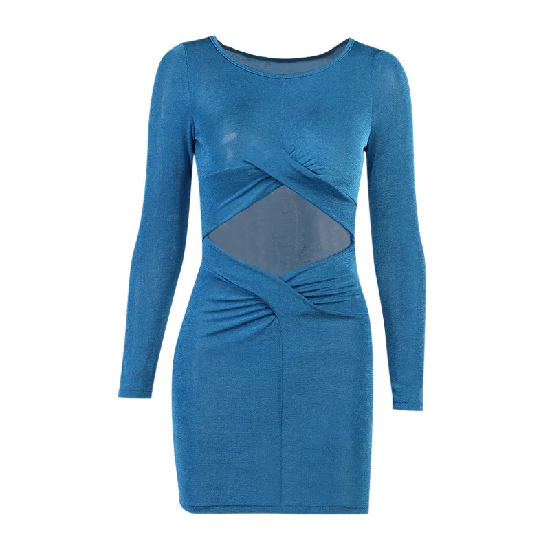 Instunning Fashion Hollow Out Dress 2021 Women Casual Elegant Office Lady Sexy Mini Sheath O-Neck Young Style Long Sleeve Dress
Instunning Fashion Hollow Out Dress 2021 Women Casual Elegant Office Lady Sexy Mini Sheath O-Neck Young Style Long Sleeve Dress