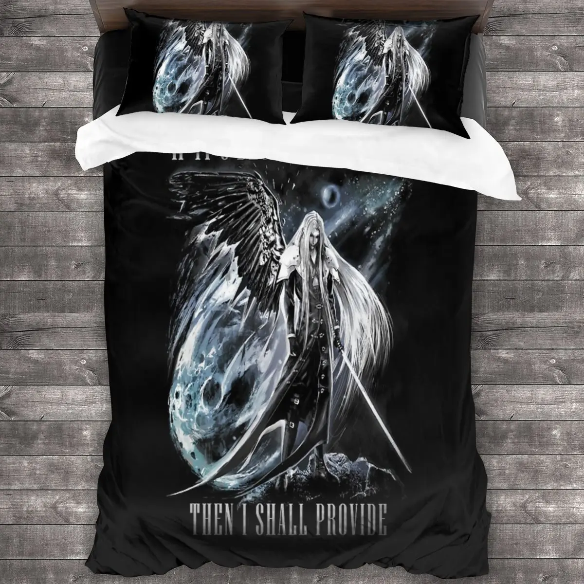 Sephiroth Ff7 The One Winged Angel Linens Bedspread Bedding Set Duvet Cover Bedding Bed Sheets 90 King Size Duvet
Sephiroth Ff7 The One Winged Angel Linens Bedspread Bedding Set Duvet Cover Bedding Bed Sheets 90 King Size Duvet