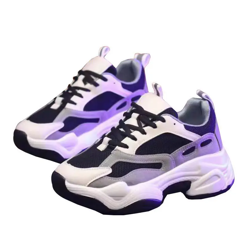 2021 Spring Autumn Korean Thick Soled Round Head Color Matching Middle Heel Running Casual Lace Up Fashion Women's Shoes
2021 Spring Autumn Korean Thick Soled Round Head Color Matching Middle Heel Running Casual Lace Up Fashion Women's Shoes