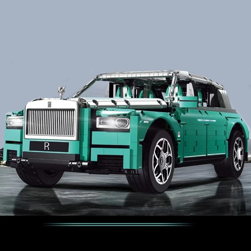 Новая техническая модель автомобиля Royceing, кирпичи, модель автомобиля RR, Серебряный автомобиль, строительные блоки, кирпичи, детские подарки...
Новая техническая модель автомобиля Royceing, кирпичи, модель автомобиля RR, Серебряный автомобиль, строительные блоки, кирпичи, детские подарки...