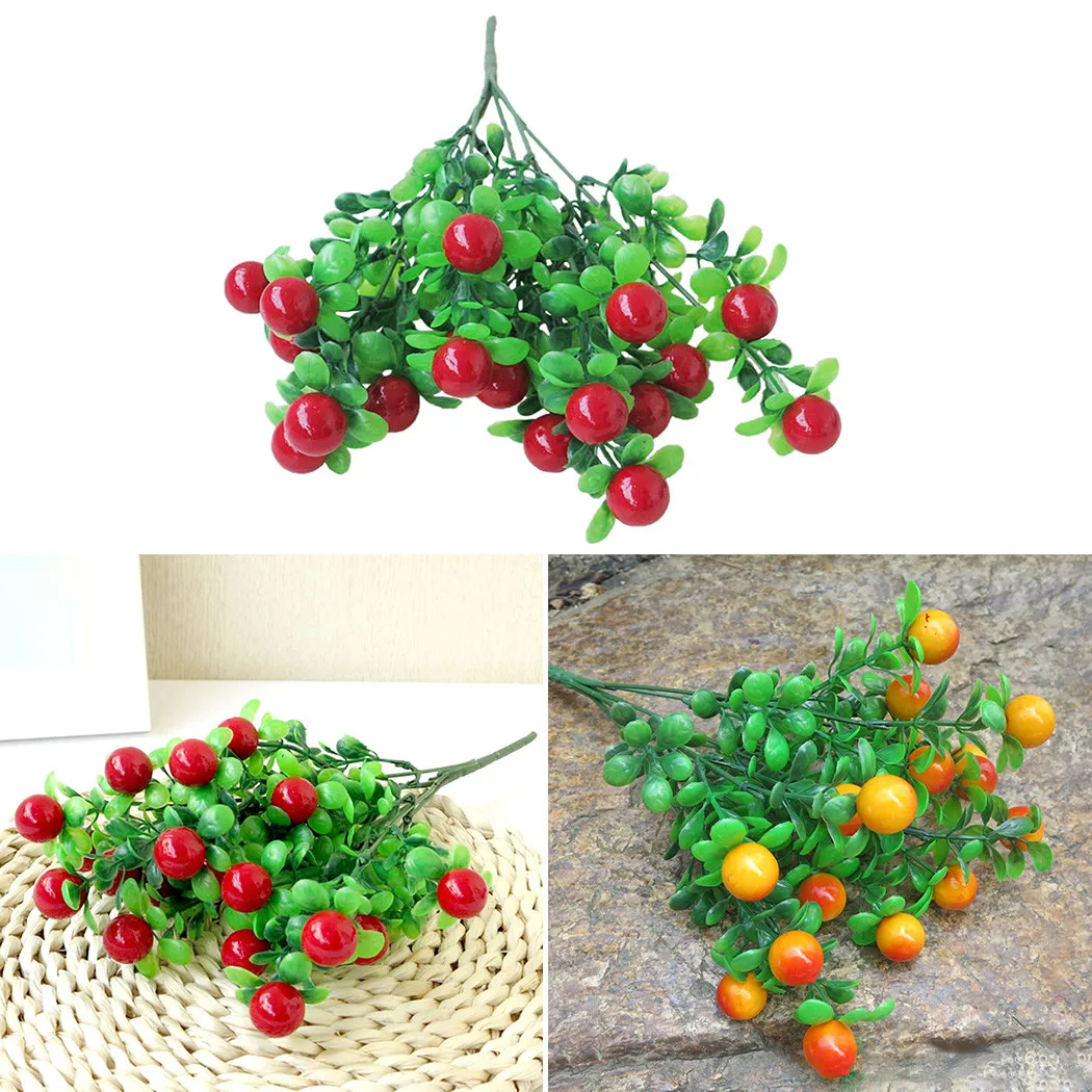 33 CM 18 Heads Artificial Plant Flower Fruit Home Wedding Decoration Supplies Fruit Home Wedding Decoration Supplies
33 CM 18 Heads Artificial Plant Flower Fruit Home Wedding Decoration Supplies Fruit Home Wedding Decoration Supplies