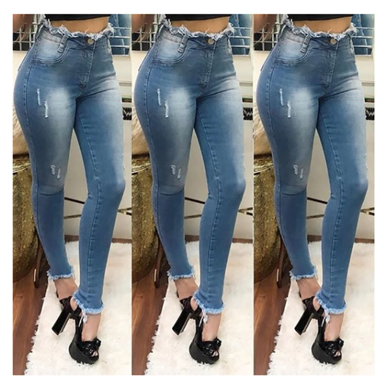 Slim Micro Skinny Tight Women Pants Casual Ripped Full Length Trousers Hot Autumn Fashion Sexy Solid Color Vintage Women's Jeans
Slim Micro Skinny Tight Women Pants Casual Ripped Full Length Trousers Hot Autumn Fashion Sexy Solid Color Vintage Women's Jeans