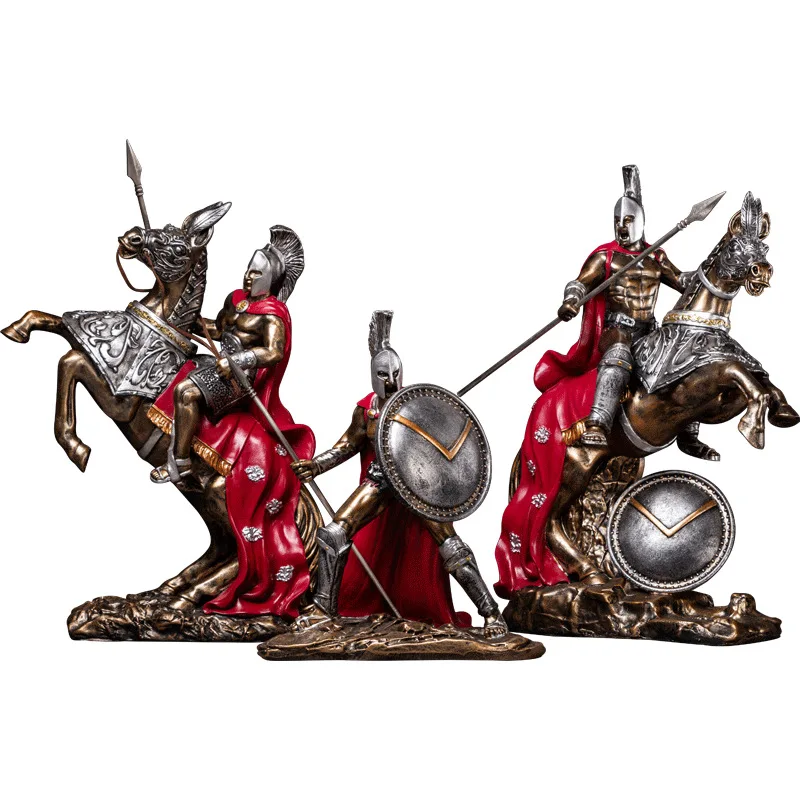 Ancient Rome Ornament Retro Spartan Character Model Resin Craft Figurines Home Decor Spartan Warrior Statue Figure Decorate Gift
Ancient Rome Ornament Retro Spartan Character Model Resin Craft Figurines Home Decor Spartan Warrior Statue Figure Decorate Gift