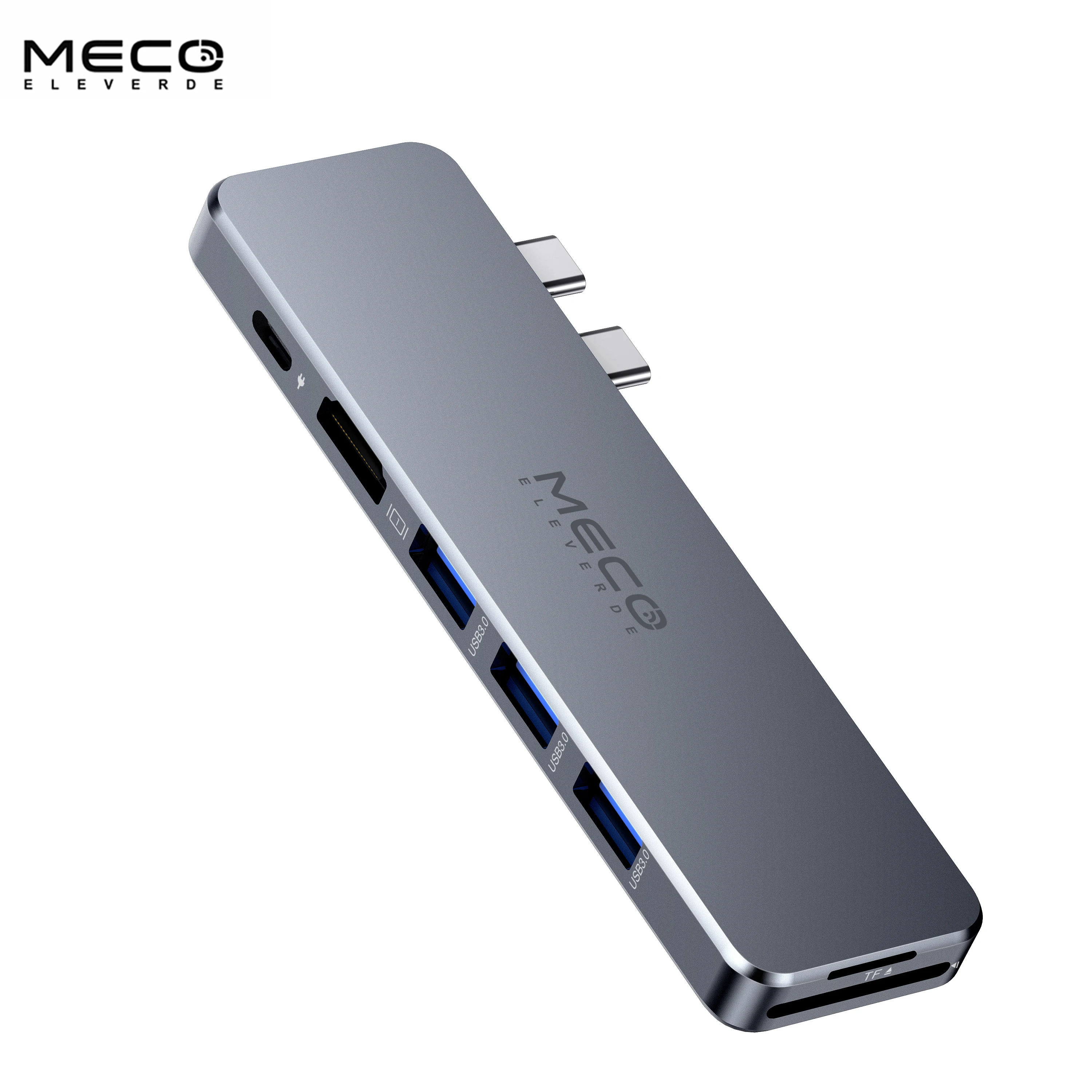 MECO 8 in 2 USB-C Hub Dual 4K HDMI-compatible Adapter Type C Adapter mit 100W PD USB-C USB 3.0 SD/TF Card hub PC port extender
MECO 8 in 2 USB-C Hub Dual 4K HDMI-compatible Adapter Type C Adapter mit 100W PD USB-C USB 3.0 SD/TF Card hub PC port extender