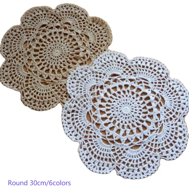 HOT Lace Round cotton table place mat pad Cloth crochet dining placemat cup mug tea dish coaster handmade glass doily kitchen
HOT Lace Round cotton table place mat pad Cloth crochet dining placemat cup mug tea dish coaster handmade glass doily kitchen