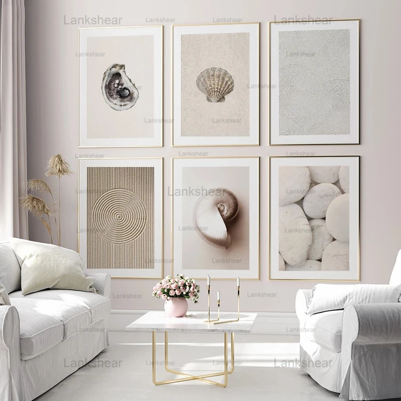 Wall Art Canvas Painting Zen Circles Sand Texture Posters and Prints Snail Stone Close-Up Modern Artwork Picture Home Decoration
Wall Art Canvas Painting Zen Circles Sand Texture Posters and Prints Snail Stone Close-Up Modern Artwork Picture Home Decoration