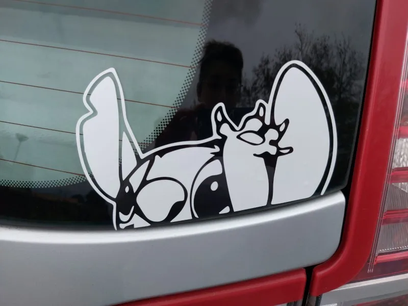 Car Stickers Stitch Cartoon Funny Decoration Creative Decals For Windshield Auto Tuning Styling Vinyls 16cm*10cm
Car Stickers Stitch Cartoon Funny Decoration Creative Decals For Windshield Auto Tuning Styling Vinyls 16cm*10cm