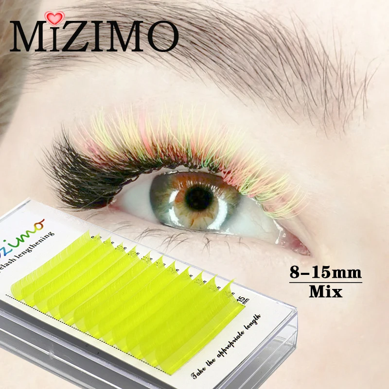 In 2021 yellow color 8-15 length mixed with natural softness extended professional grafting false eyelashes makeup C/D wholesale
In 2021 yellow color 8-15 length mixed with natural softness extended professional grafting false eyelashes makeup C/D wholesale