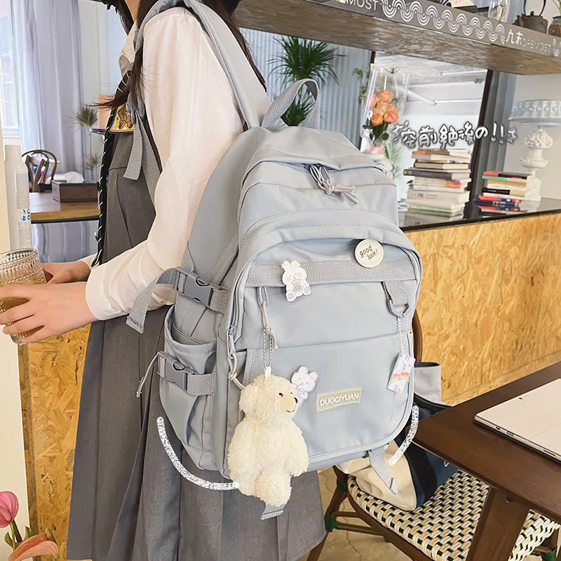 Korean Casual Backpack Women Simple Back To School Travel Bag School Bags For Teenage Girls Multipockets Backpacks Mochila Mujer
Korean Casual Backpack Women Simple Back To School Travel Bag School Bags For Teenage Girls Multipockets Backpacks Mochila Mujer