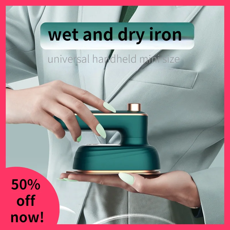 Electric Iron Handheld Mini Garment Steamer Clothes Machine Portable Small Wet Dry Hand tool Ironing for Home Travel Students
Electric Iron Handheld Mini Garment Steamer Clothes Machine Portable Small Wet Dry Hand tool Ironing for Home Travel Students