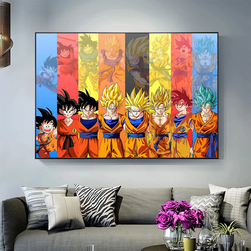 Dragon Ball Wall Art Print Poster Japanese Anime Goku Canvas Painting Picture Modern Living Room Home Decoration Children Gift
Dragon Ball Wall Art Print Poster Japanese Anime Goku Canvas Painting Picture Modern Living Room Home Decoration Children Gift
