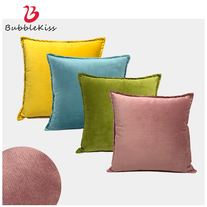 Bubble Kiss Pure Color Plush Pillow Case Soft Home Sofa Throw Pillow Covers Square Office Chair Cushion Cover Best Selling 2020
Bubble Kiss Pure Color Plush Pillow Case Soft Home Sofa Throw Pillow Covers Square Office Chair Cushion Cover Best Selling 2020