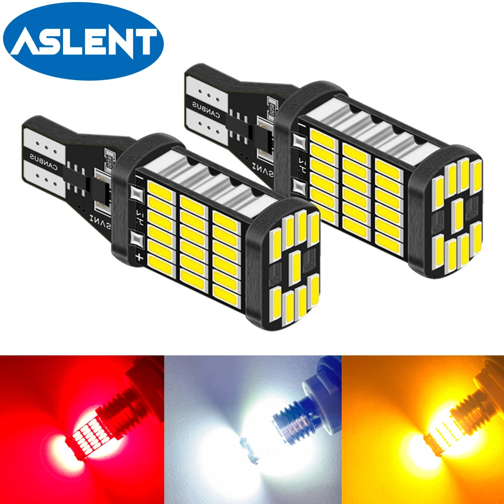 2x T15 W16W Signal Lamp 1156 LED Ba15s P21w PY21W BAU15S Auto Turn Signal Light 1157 Bay15d LED Reverse Brake Lights White Red
2x T15 W16W Signal Lamp 1156 LED Ba15s P21w PY21W BAU15S Auto Turn Signal Light 1157 Bay15d LED Reverse Brake Lights White Red