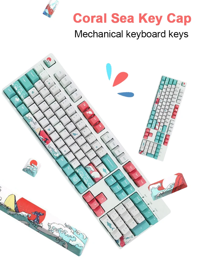 New 108 Keys Cap XDA Profile PBT Dye Sublimation Various Patterns Keyboard Keycaps for Mechanical Keyboard Computer Accessories
New 108 Keys Cap XDA Profile PBT Dye Sublimation Various Patterns Keyboard Keycaps for Mechanical Keyboard Computer Accessories