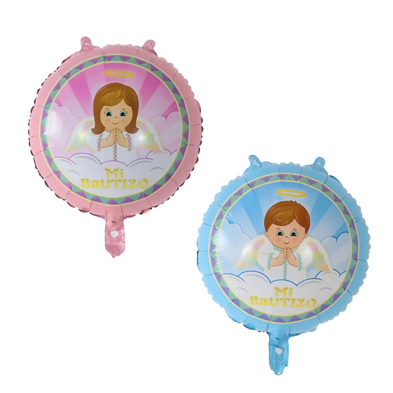 10pcs Spanish Mi Bautizo Foil Helium Balloon Baby Shower Boys Girls Holiday Decorations Birthday Party Decor Supplies globos
10pcs Spanish Mi Bautizo Foil Helium Balloon Baby Shower Boys Girls Holiday Decorations Birthday Party Decor Supplies globos