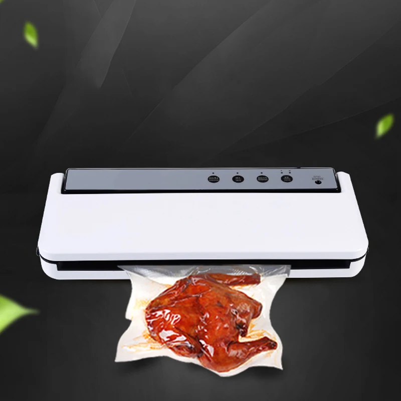

Vacuum Sealer Food Saver, Automatic Vacuum Air Sealing System for Food Preservation, Dry & Moist Food Modes, 4 in 1 Food Sealer