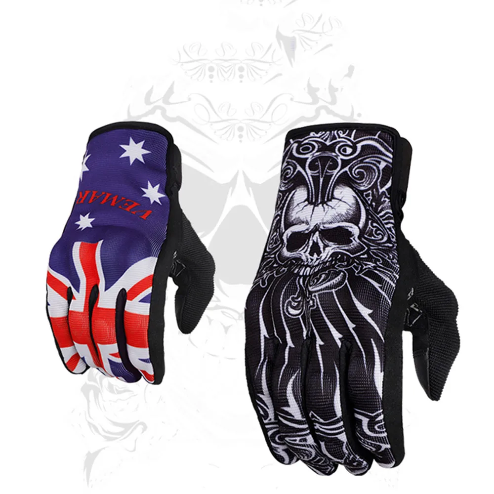 VEMAR Motorbike Gloves Men Touch Screen Shockproof Motorcycle Gloves Suomy Summer Motocross Racing Gloves Retro Black S-XXL
VEMAR Motorbike Gloves Men Touch Screen Shockproof Motorcycle Gloves Suomy Summer Motocross Racing Gloves Retro Black S-XXL