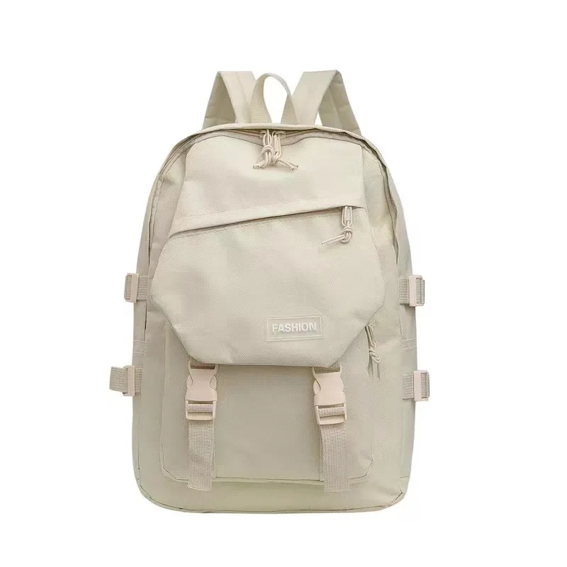 Korean Style Nylon Backpack Large Capacity Travel Bag for Junior High School Students Preppy Style Campus Solid Color Men's and
Korean Style Nylon Backpack Large Capacity Travel Bag for Junior High School Students Preppy Style Campus Solid Color Men's and