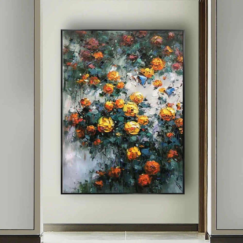 Abstract Oil Painting on Canvas Art Wall Picture For Living Room Home Decor Frameless hand Painted flowers canvas painting mural
Abstract Oil Painting on Canvas Art Wall Picture For Living Room Home Decor Frameless hand Painted flowers canvas painting mural